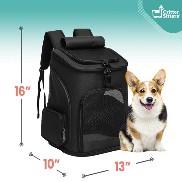 Luxury Pet Carrier Dog Travel Tote Medium - Model Paws