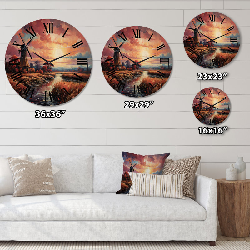 Horloge murale Nerine, Grand