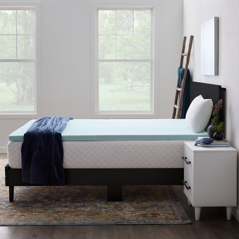 Twin XL Gel Infused Memory Foam Mattress Topper