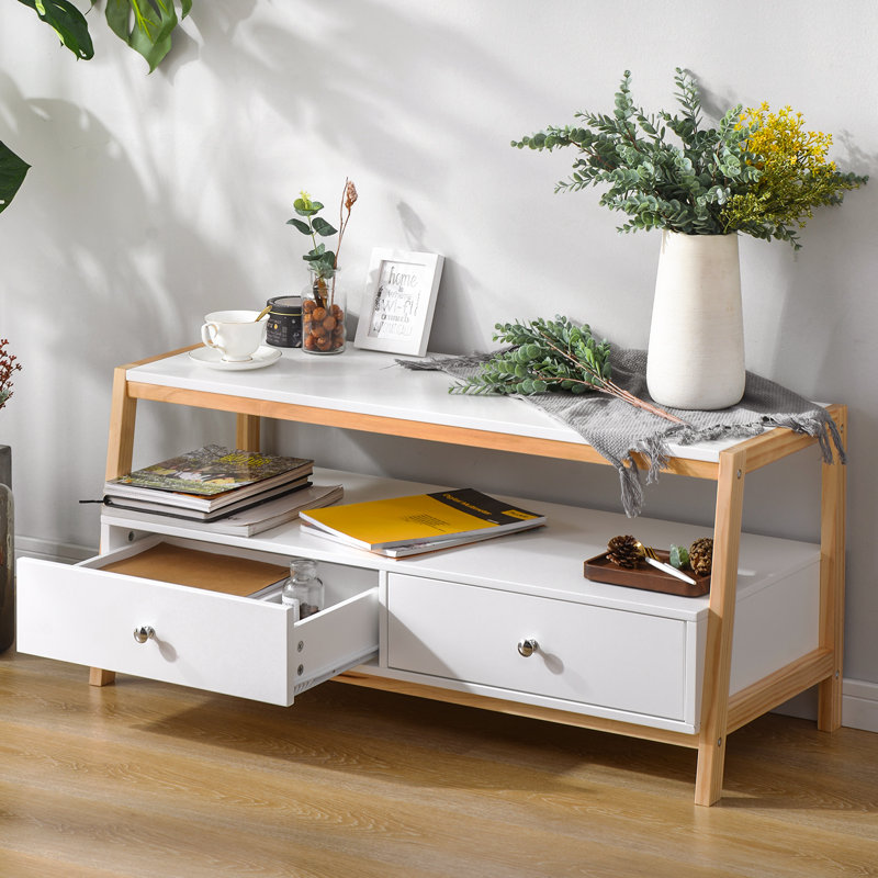 Huerta Four Leg Coffee Table with Storage
