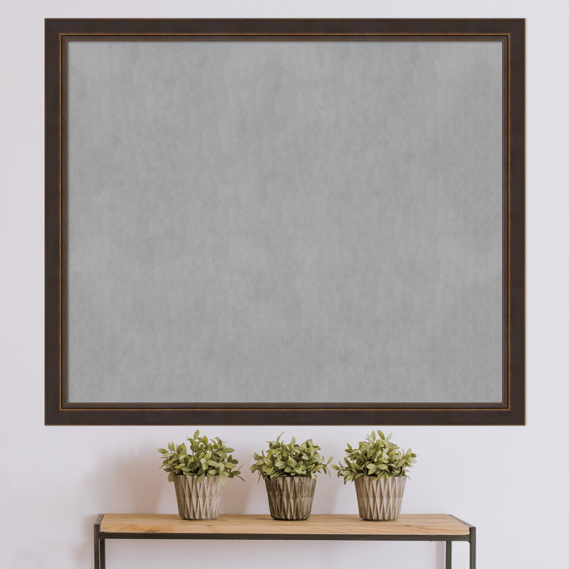 Tableau magnétique magnétique en métal, H 44 po x l 52 po x P 1 po