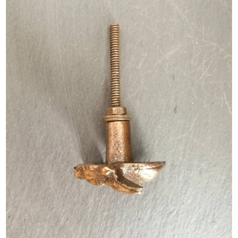 Antique Bronze Cute Bunny Knob