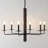 6 - Light Dimmable Modern Linear Chandelier