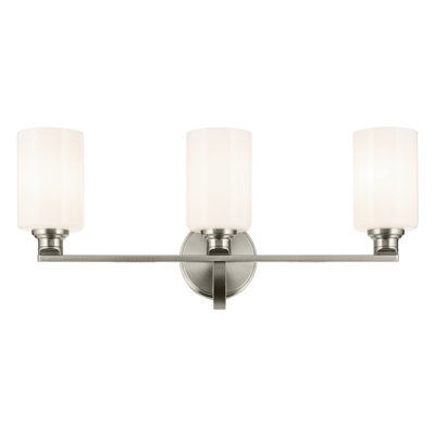 24.25" 3-Light Vanity Light with Glass