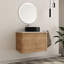 Ensemble de meuble-lavabo mural 30 po avec plateau en pierre reconstituée Eaton-441496829