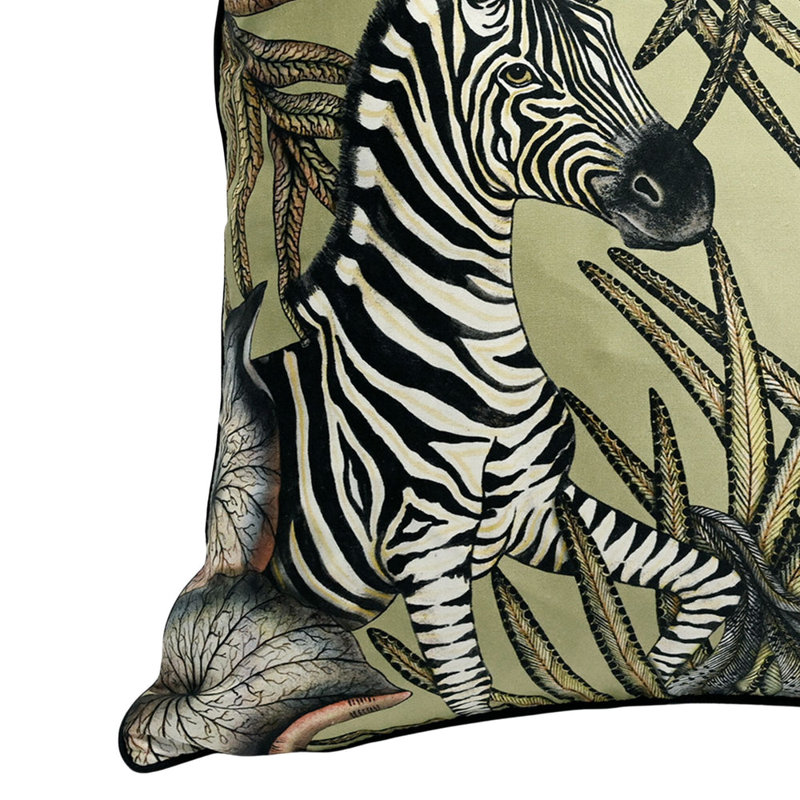 Thanda Stripe - Silk, Delta