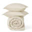 Ensemble d'édredon 100% coton gaufré-106246762-106246765