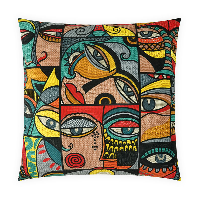 Pablo Square Pillow Cover & Insert, Square 22"