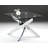 Aki Glass Top End Table
