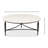 Mykos Marble Top Single Coffee Table