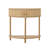 31.5'' Farmhouse Half Moon Console Table-352214867