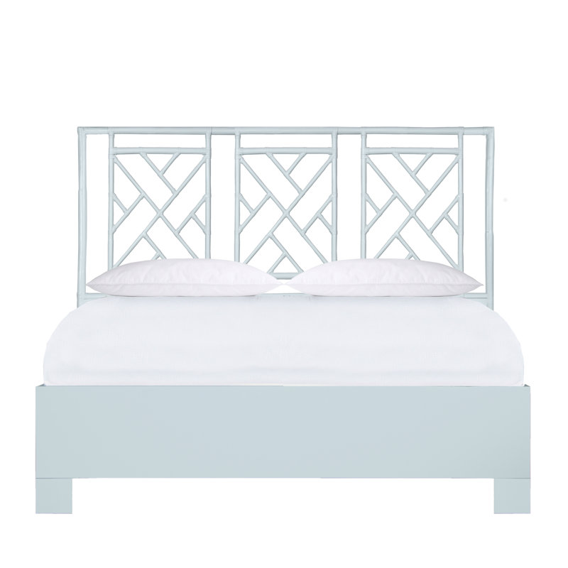 Olga Platform Bed, King, Hot Pink