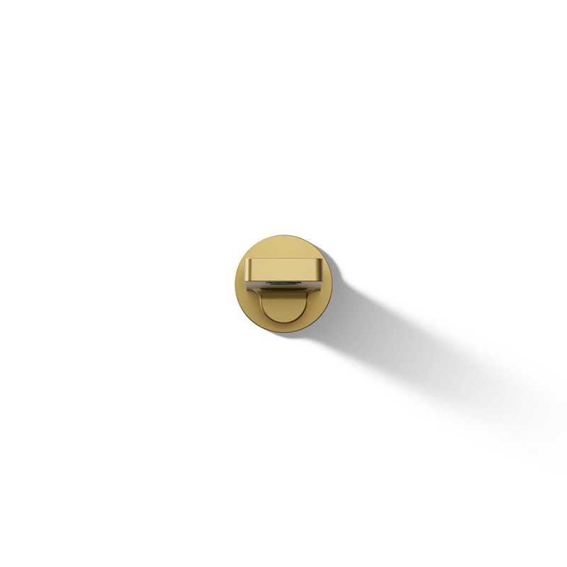 Composed® Wall-Mount Tub Spout, Vibrant Brushed Moderne Brass
