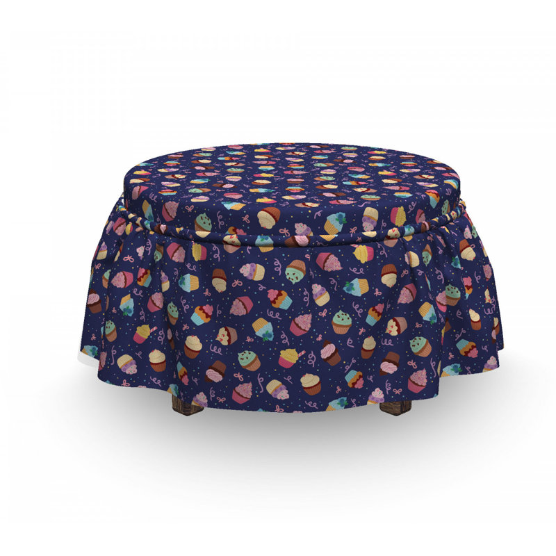 Housse pour repose-pieds rain petits gâteaux