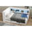 Full Size Wood Daybed With Storage Shelves, USB, LED, And Trundle, White-1798826048