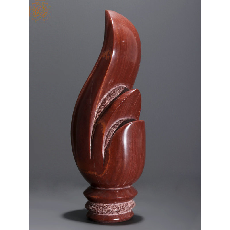 Statue de jardin en pierre safran rose Jarim Decor