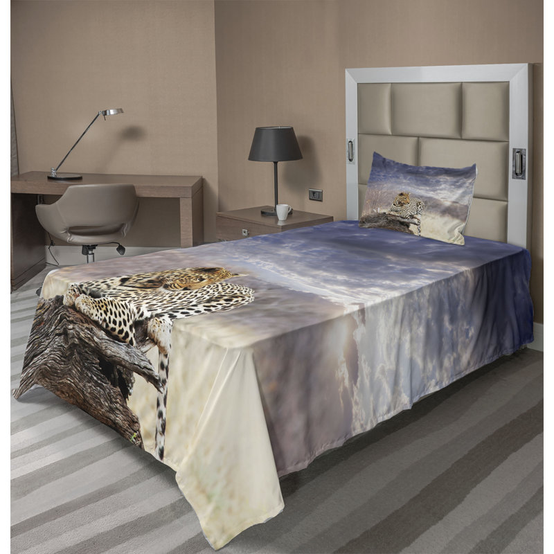 Microfiber Sheet Set, Twin Sheet Set + Fitted Sheet + 1 Pillowcase