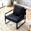 Fauteuil d'appoint rembourré-2041358044