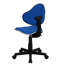  Chaise de bureau ergonomique et pivotante en tissu avec dossier et siège rembourrés-709034635