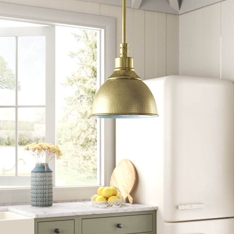 Miramar 1 - Light Single Pendant, Legacy Brass