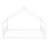 Metal House Bed, White-114246891