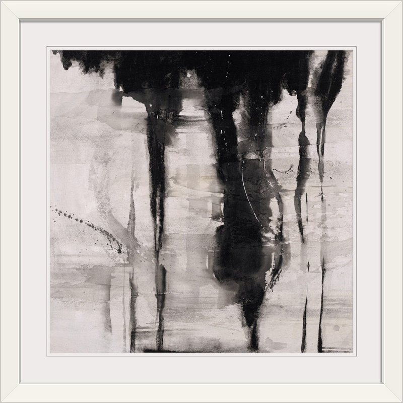 «Terminous Open Ended I», impression, Cadre blanc, H 38 po x l 38 po x P 1 po