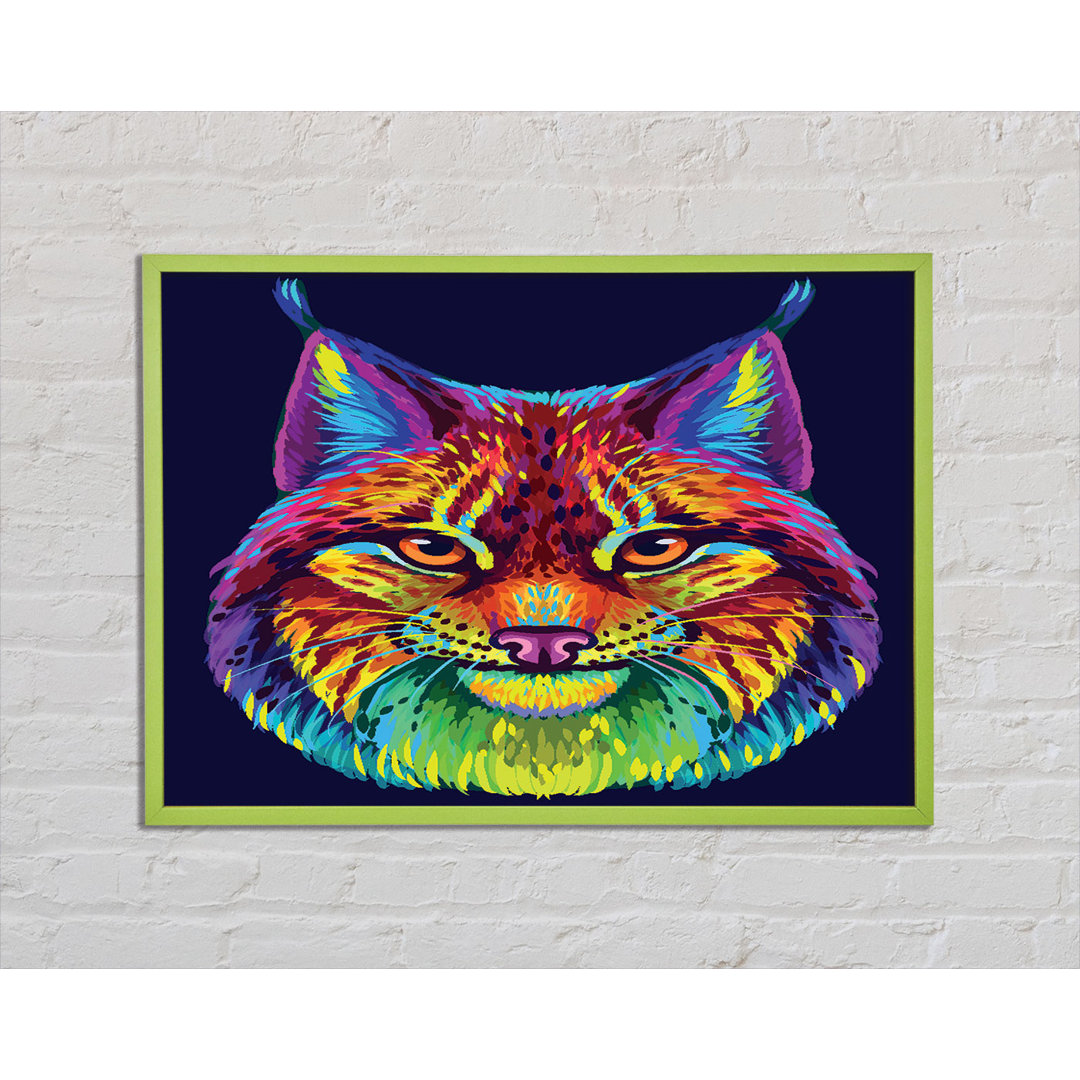 Leinwandbild Vibrant Lynx Cat