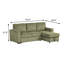 Canapé modulaire contemporain l 92,6 po, vert-468759004