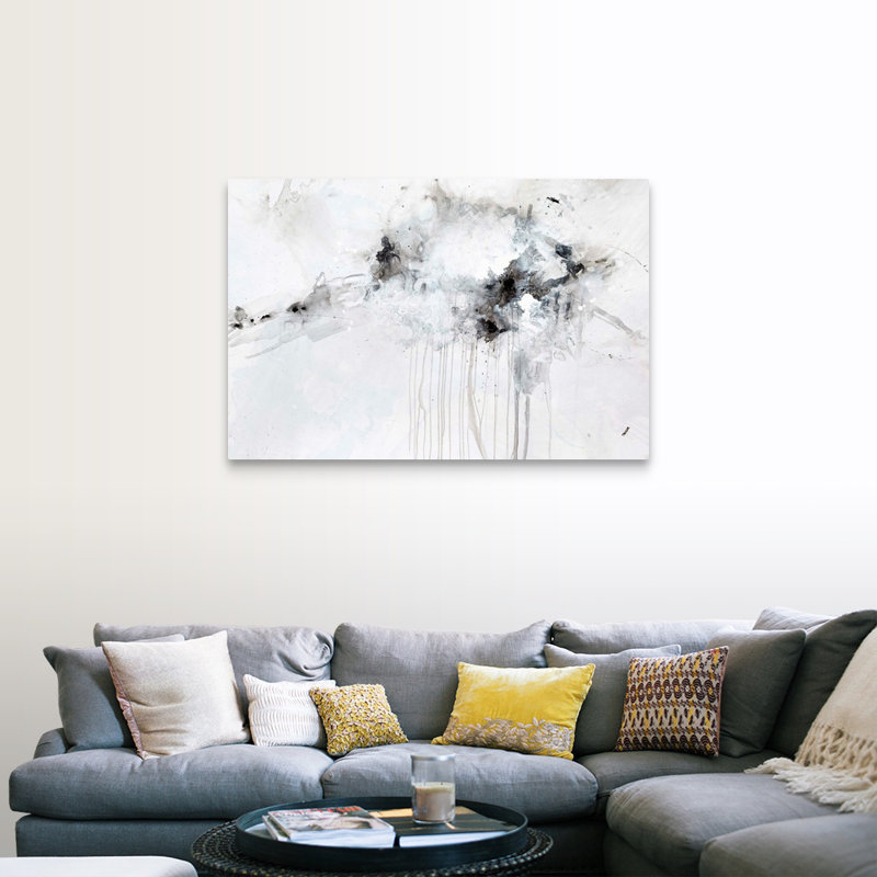 Reproduction d’art sur toile presque silencieuse par Kari Taylor, Toile tendue, H 32 po x l 48 po x P 1,25 po