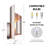 Arindra Iron Modern Wall Sconce with Novelty Shade and Metal Frame-1883477438