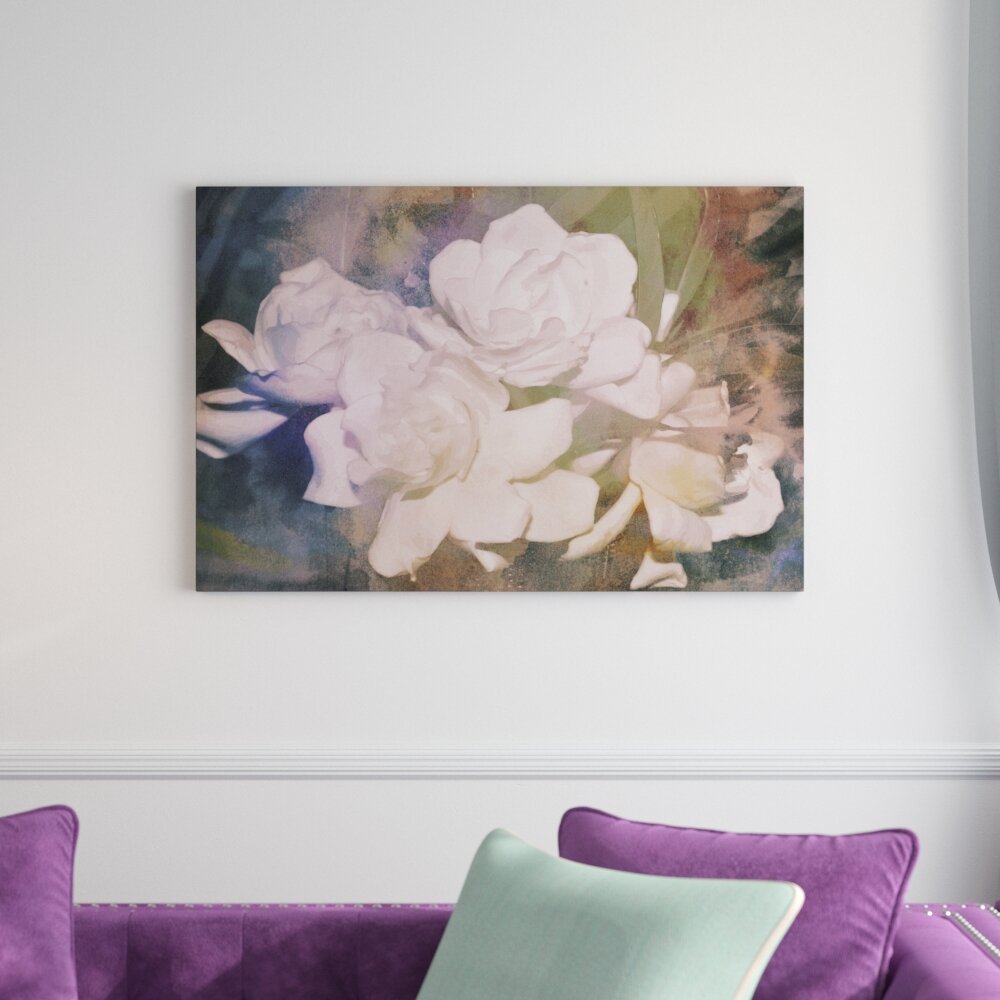 Leinwandbild Blush Gardenia Beauty I von Sharon Chandler