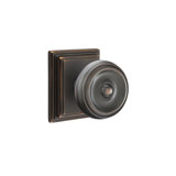 Single Dummy Waverly Knob with Wilshire Rose