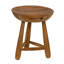 Tabouret d'appoint en bois massif bâlois