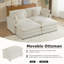 Modern Sofa Modular Sofa Couch Upholstered Corduroy L-Shape Sectional Sofa with Side Storage Pockets for Living Room-5005879