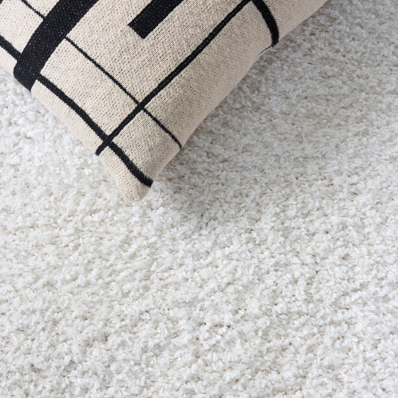 Atlantis Shag 100 Performance Solid Color Rug, 5'-3" X 7'-6" Rectangle