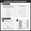 Miroir pleine longueur arqué à DEL de 65 po x 21 po, miroir mural éclairé couvrant tout le corps avec éclairage à bord dépoli, 3 températures de couleur et gradation continue, miroir HD pour chambre et placard