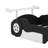Race Car-Shaped Platform Bed With Wheels-502442467-502442465