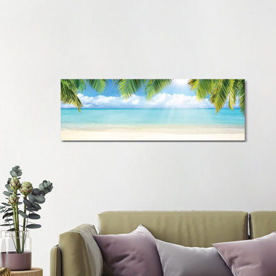 " Tropical Beach With White Sand And Turquoise Sea " by Jan Becke