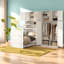Lits peu encombrants avec rangement, armoire escamotable simple en MDF, maison moderne