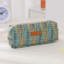 Trousse cylindrique en tissu composite, grande capacité, élégante et luxueuse, pour fournitures scolaires, étui à crayons compact et pratique-146240420