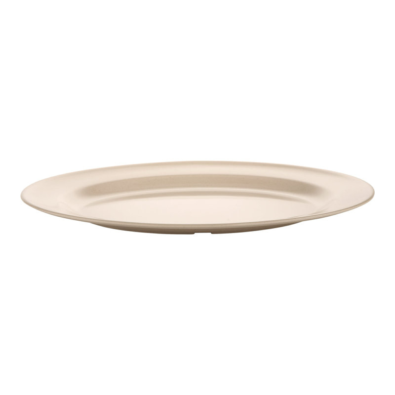 G.E.T. TraditionalPlattersOval Melamine Platter, Beige