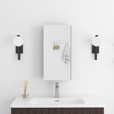 Rectangular Medicine Cabinet With Mirror