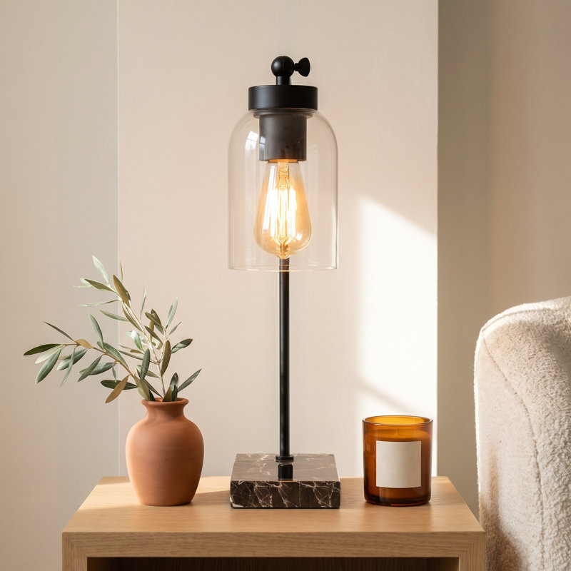 Gemma Adjustable Desk Lamp, Black