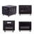 17'' Wide Mobile Solid Wood File Cabinet
