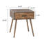 Table de bout avec rangement Rivenburg