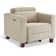 Cabrero Wall-hugger Power Recliner, High Leg Recliner with Adjustable Headrest, Fabric Upholstered