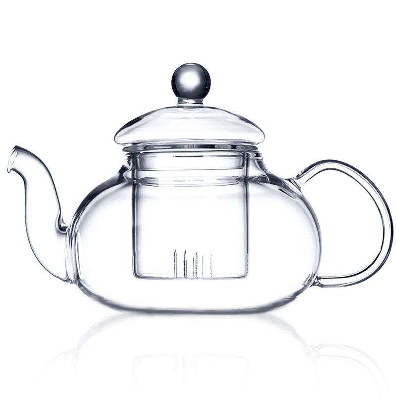Latitude Run® Jaylenne 33.8oz. Glass Teapot Set