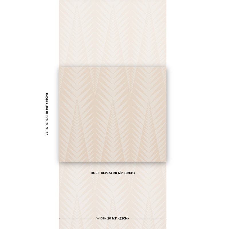 Schumacher x Neisha Crosland Zebra Wallpaper, Stone White