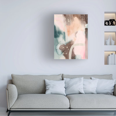 Wrapped Canvas Wall Art - Grace Popp  'Nebulous Glow I' Wall Art for Living Room, Bedroom, or Office Décor  - 18x24