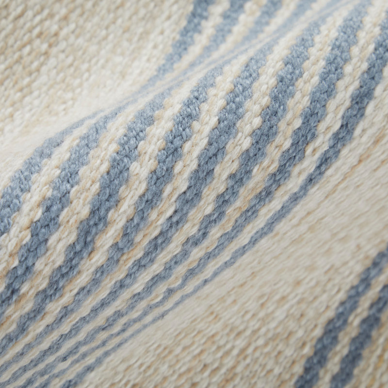 Tapis bleu / ivoire Shastina, Rectangle 2 pi x 3 pi